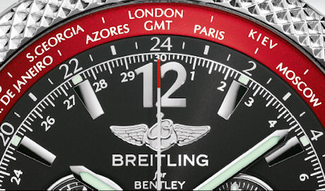Breitling Bentley GMT V8 2 at Breitling Bentley GMT V8 Limited Edition