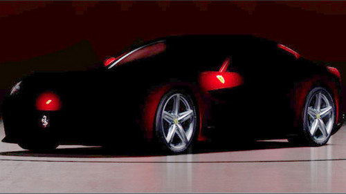 Ferrari 620 GT tease2 at Ferrari 620 GT: New Teaser
