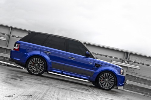 Kahn Range Rover Cosworth Imperial Blue 1 at Kahn Range Rover Cosworth Imperial Blue