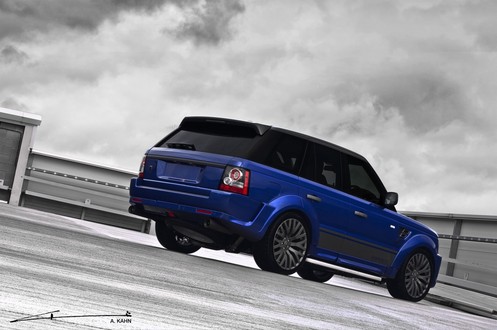 Kahn Range Rover Cosworth Imperial Blue 2 at Kahn Range Rover Cosworth Imperial Blue