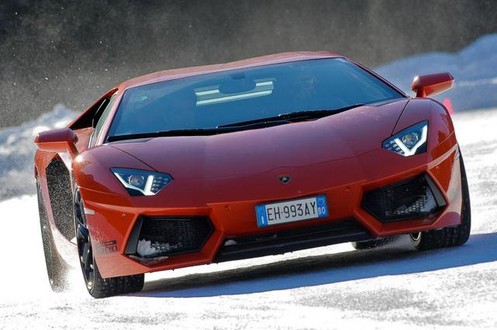  at Lamborghini Academy 2012 Winter Driving Event: Pictures