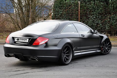 Prior Design Cl Black 4 at Prior Design Mercedes CL Black Edition