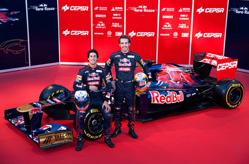 Scuderia Toro Rosso STR 6 at Scuderia Toro Rosso STR7 F1 Car Unveiled