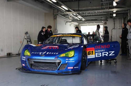 Subaru BRZ GT300 2 at Subaru BRZ GT300 Hits The Track