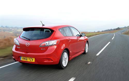 Upgraded Mazda3 2 at 2012 Mazda3 Facelift: UK Prices and Specs