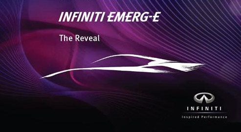 emerg e1 at Infiniti Electric Sports Car Named EMERG E