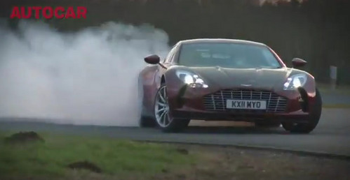 one 77 ride at 8 Minutes Of Aston Martin One 77 Action