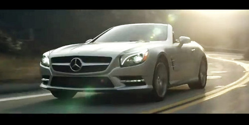 sl oscars ad at 2013 Mercedes SL Academy Awards Commercial