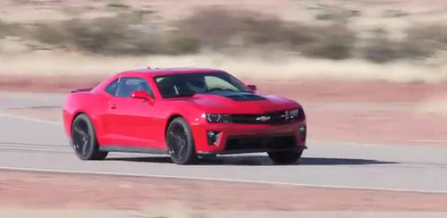 zl1 at track at Road&Track Pits Camaro ZL1 Against Nissan GTR: Video