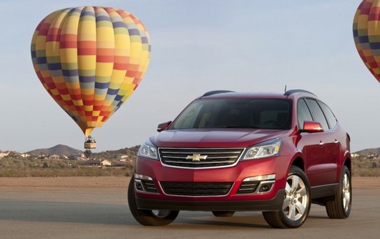 2013 Chevy Traverse 0 at 2013 Chevrolet Traverse Unveiled