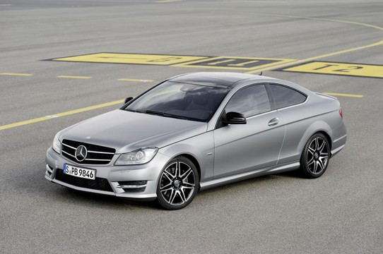 AMG Mercedes C Coupe 1 at Mercedes C Coupe Gets Sport AMG Pack
