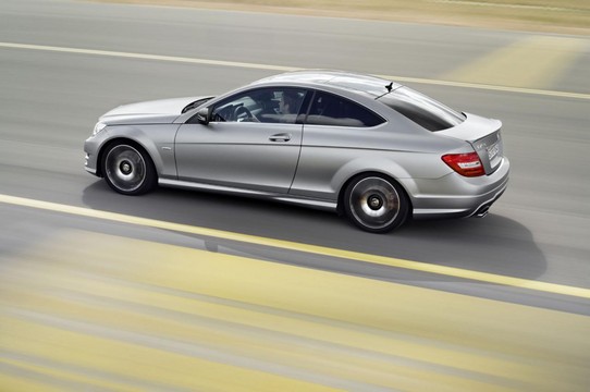 AMG Mercedes C Coupe 4 at Mercedes C Coupe Gets Sport AMG Pack