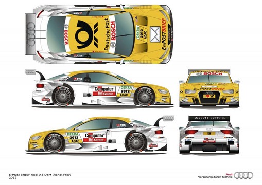Audi A5 DTM 8 at Audi A5 DTM In Full Racing Outfit
