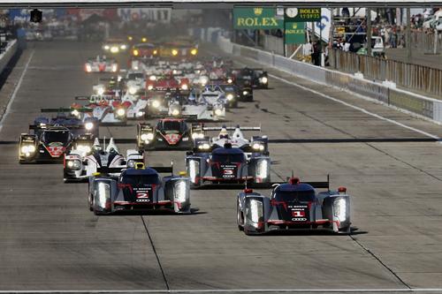 Audi one two 2 at Audi Begins 2012 WEC Season With One Two Victory