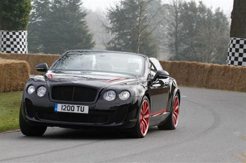 Bentley ISR 1 at Goodwood: Bentley V8 Prepares For The Festival of Speed