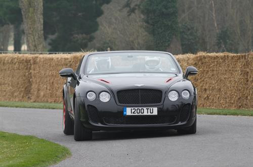 Bentley ISR 2 at Goodwood: Bentley V8 Prepares For The Festival of Speed
