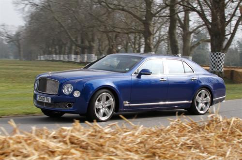 Bentley Mulsanne at Goodwood: Bentley V8 Prepares For The Festival of Speed