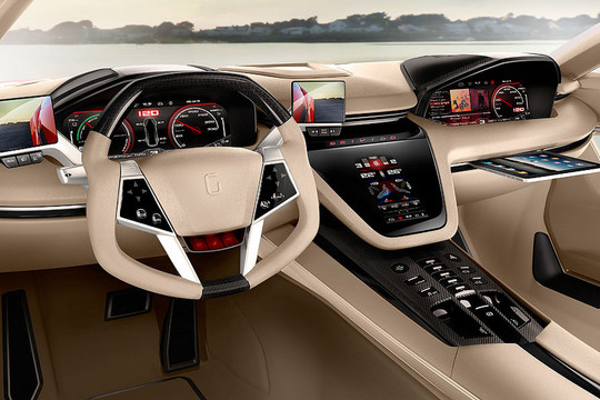 Italdesign Giugiaro Brivido 5 at Geneva 2012: Italdesign Giugiaro Brivido