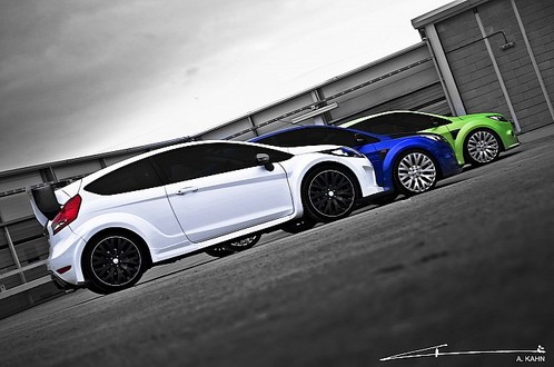 Kahn Ford Focus RS and Fiesta ST 3 at Kahn Design Ford Fiesta ST and Focus RS
