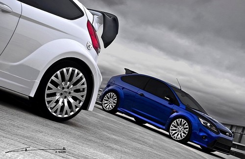 Kahn Ford Focus RS and Fiesta ST 4 at Kahn Design Ford Fiesta ST and Focus RS