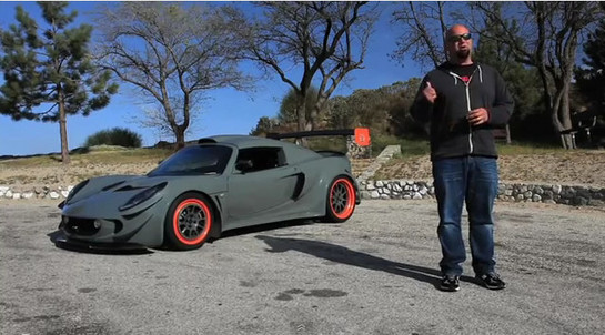Lotus exige 680 at Matt Farah Drives 680 hp Lotus Exige