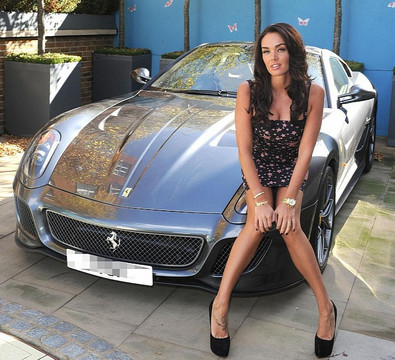 Tamara Ecclestone and Ferrari 599 GTO 7 at Eye Candy: Tamara Ecclestone and Ferrari 599 GTO