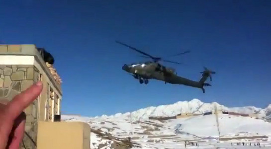 apache stunt at Balls Up: Apache Stunt Gone Wrong