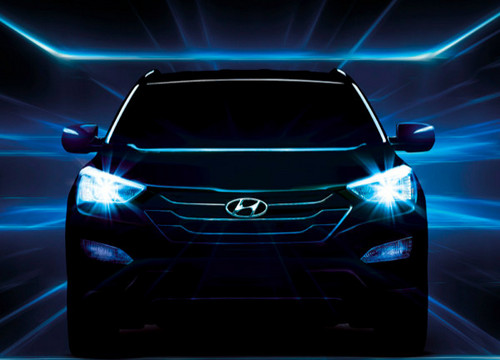 new santa fe 1 at 2013 Hyundai Santa Fe Revealed Further