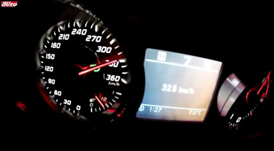 sls top speed at Mercedes SLS Roadster Top Speed Test