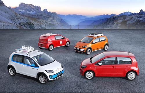 vw up concepts at Volkswagen up! Concepts For Geneva Motor Show