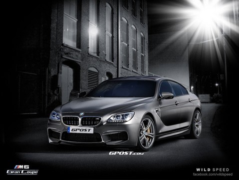 BMW M6 GC Renderings 1 at BMW M6 Gran Coupe   New Renderings