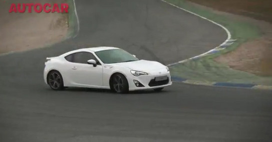 GT86 Track Test at Toyota GT 86 Track Test