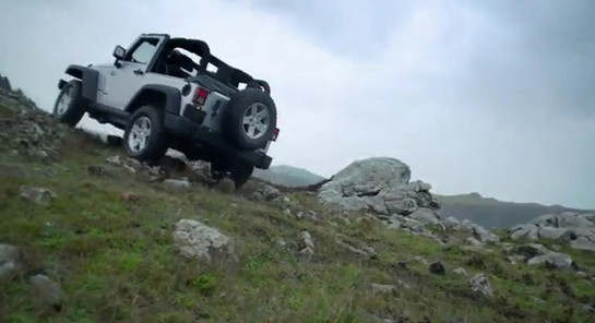 Jeep Wrangler Commercial at Jeep Wrangler Power Within Commercial