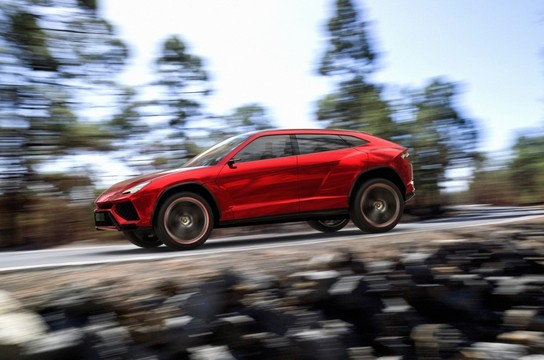 Lamborghini Urus SUV 3 at Lamborghini Urus SUV First Pictures
