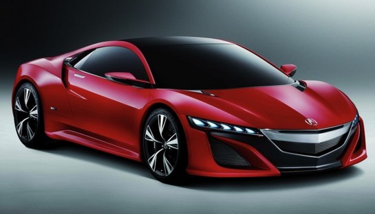 Red Acura NSX 1 at Red Acura NSX Shows Up In Beijing