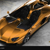 lamborghini aventador j yellow gold top wallpaper motorward 175x175 at Lamborghini Aventador J Gold... and more!