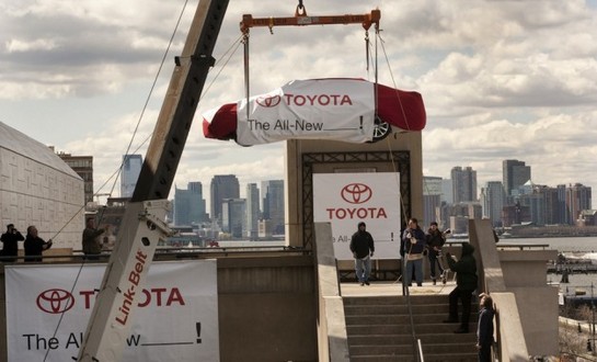 toyota NY sedan 1 at Toyotas New American Sedan Prepares For NY Debut