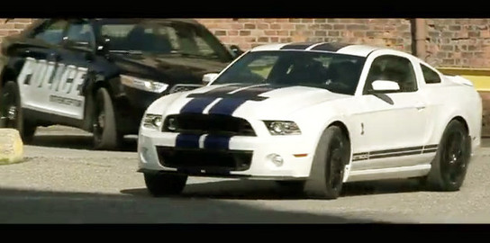 2013 Ford Shelby GT500 vs Cop Cars1 at Real Life Need For Speed : 2013 Shelby GT500 vs Cop Cars