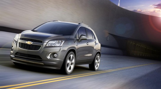Chevrolet Trax at New Chevrolet Trax To Debut at Paris Motor Show