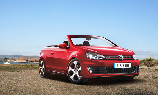 Golf GTI Cabriolet at Golf GTI Cabriolet UK Pricing Announced
