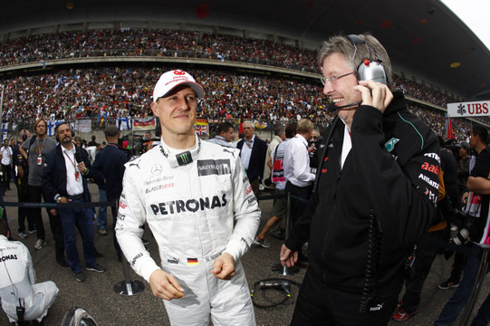 Schumi at Schumacher Named Worlds Second Richest Sportsman