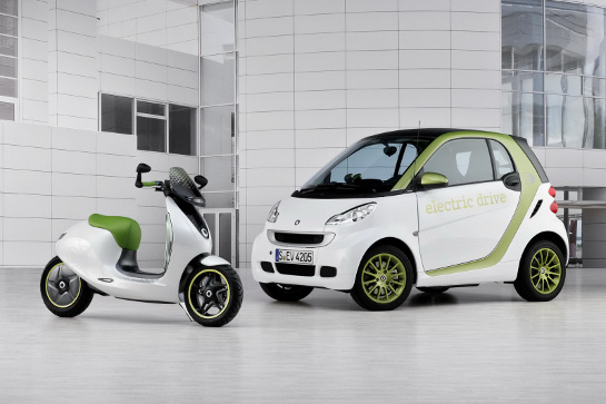 Smart eScooter at Smart confirms Electric Scooter in 2014