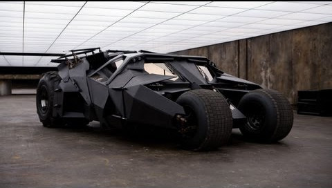 The Dark Knight Rises Batmobile at The Dark Knight Rises Trailer #3   New Batman Rides