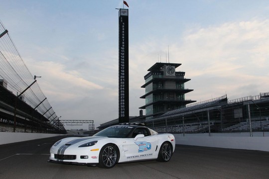 ZR1 Indy Pace Car 2 at Corvette ZR1 Indy 500 Pace Car Hits The Track