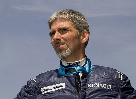 damon hill at Damon Hill is back on track