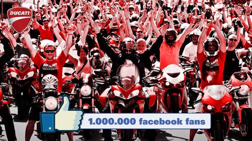 ducati million fans 1 at Ducati Gives 1 Million Facebook Fans A Tour Of Factory