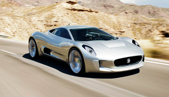 jaguar hybrid at The Rise of Green Supercars