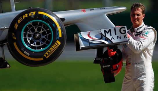 michael schumacher pirelli at Michael Schumacher bashes Pirelli
