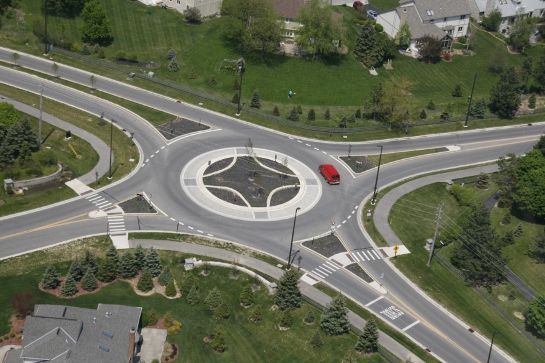 roudabout at How to Drive a Roundabout