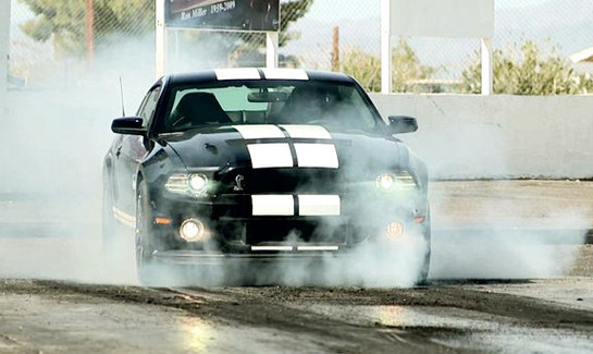 2013 Shelby GT500 at Carroll Shelby Checks Out 2013 GT500   Video